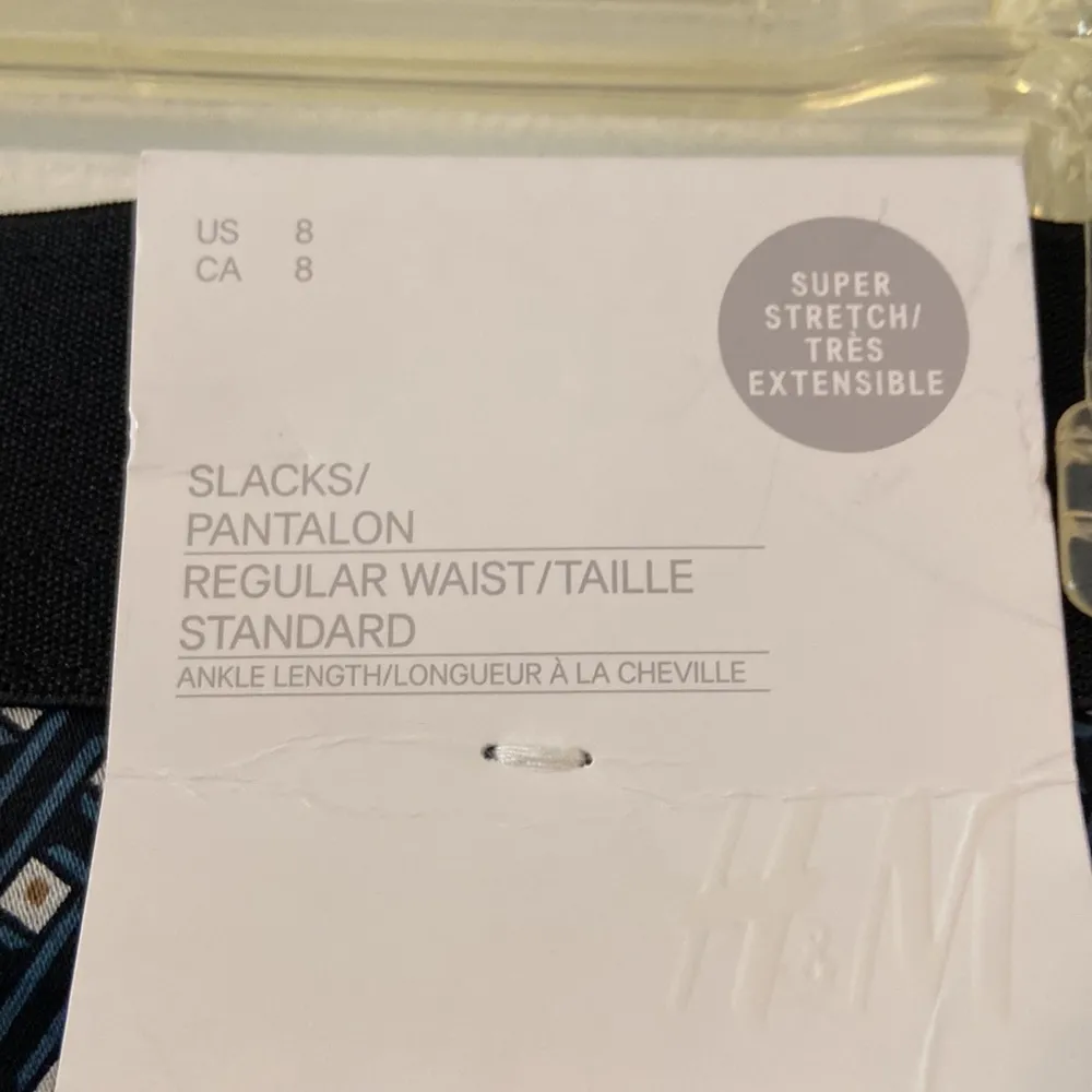 H&M Slacks Super Stretch brand new inseam 27” waist 30” flat elastic - Image 4