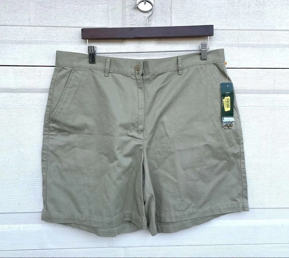 NWT Lauren Ralph Lauren Shorts 16 Tan - Image 2