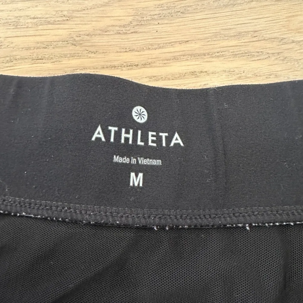 Athleta jogger sweatpants black size medium - Image 2