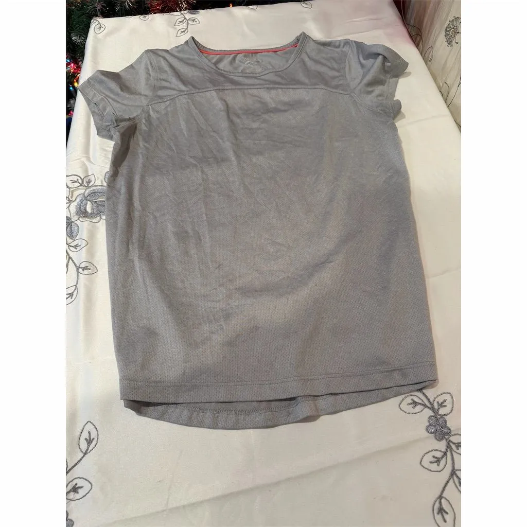 Danskin Now Women's Gray Short Sleeve T - Image 2