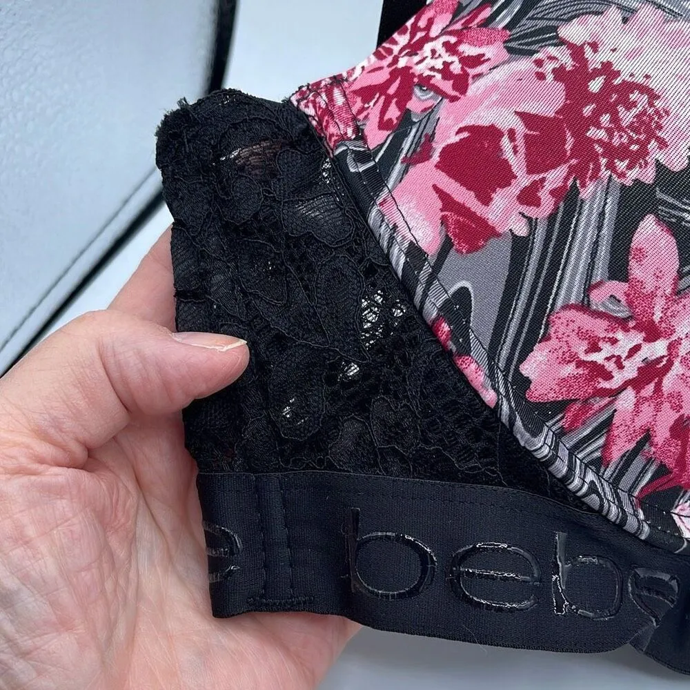 Bebe floral size 36C padded push up bra. - Image 2