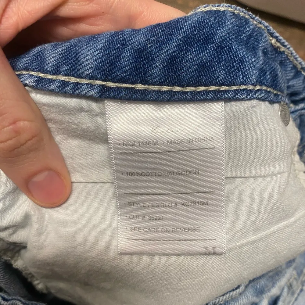 Kancan 100% Cotton Denim jean Shorts Size Medium - Image 3