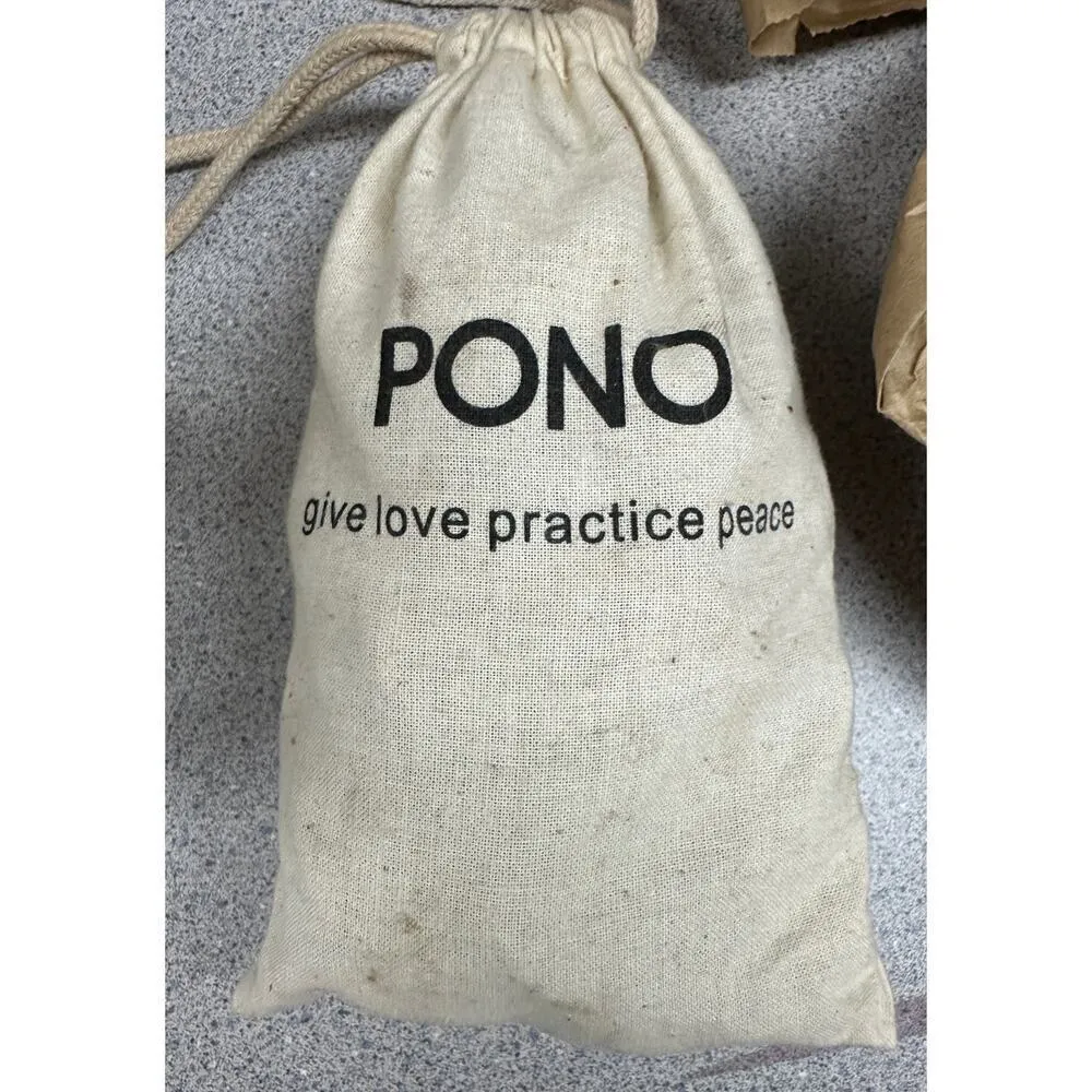 PONO by Joan Goodman Italian Resin Necklace Red Brown Tan 30" - Image 6