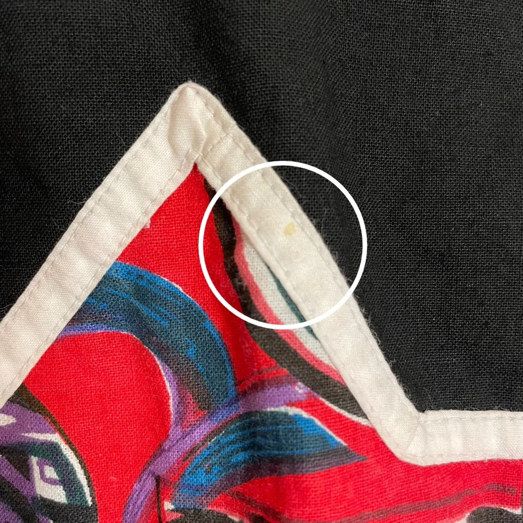 Vintage Western Shirt Women Southwestern Print Red Black Medium Cowgirl‎ 1990s - Image 8