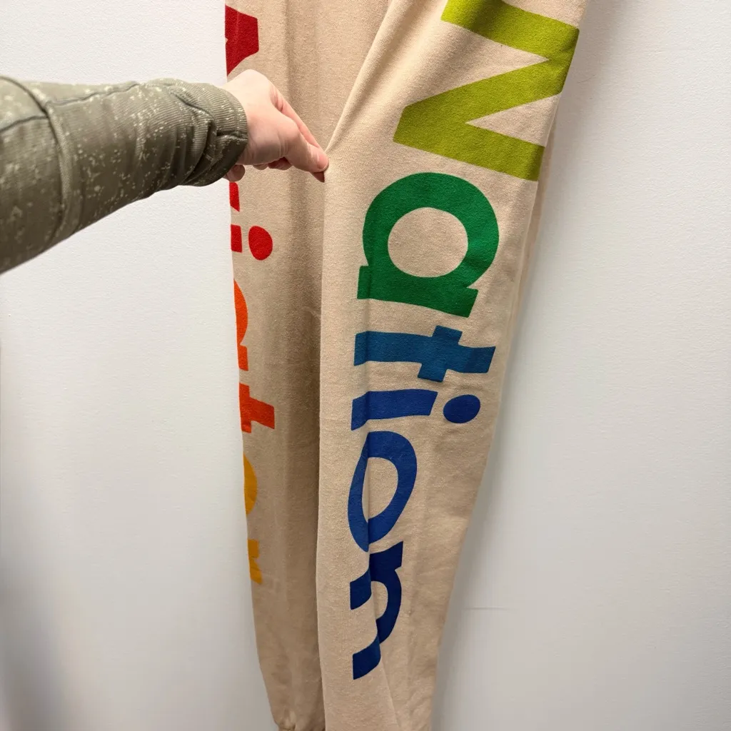 Aviator Nation 2 Sweatpants, Sand Tan | Size Medium - Image 7