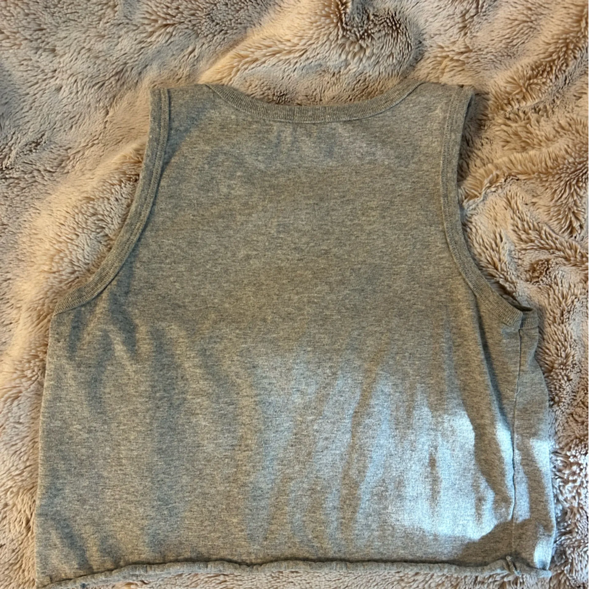 Brandy Melville Brandy gray cropped tank - Image 4