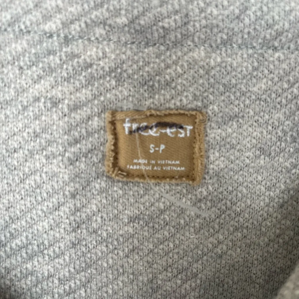 Free People Milley Reversible sweatshirt Maxi Skirt Set Dusty Himalayan NEW - Image 12