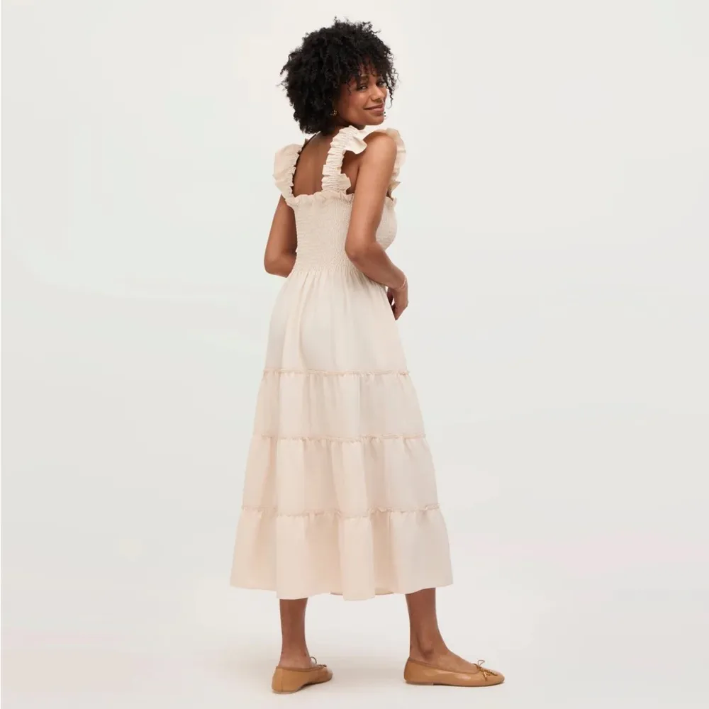 Hill House The Ellie Nap Dress - Sand Crepe - Image 2