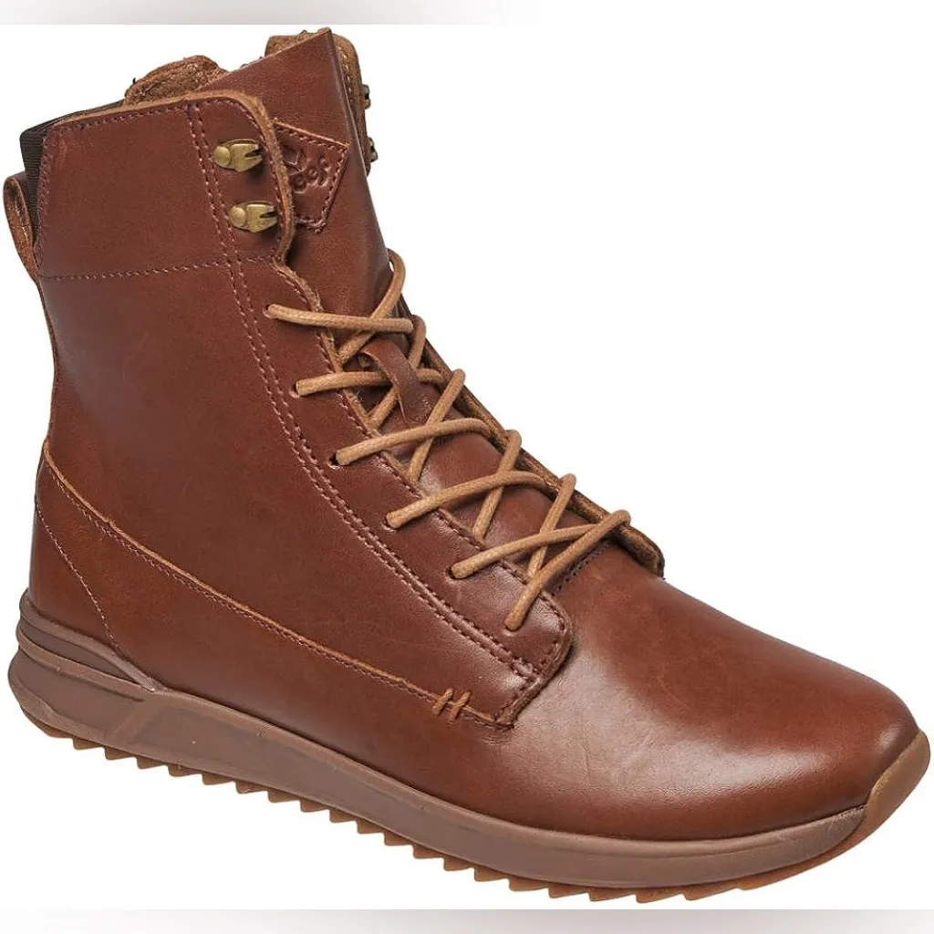 Reef Swellular Leather Boots in Brown - Image 2