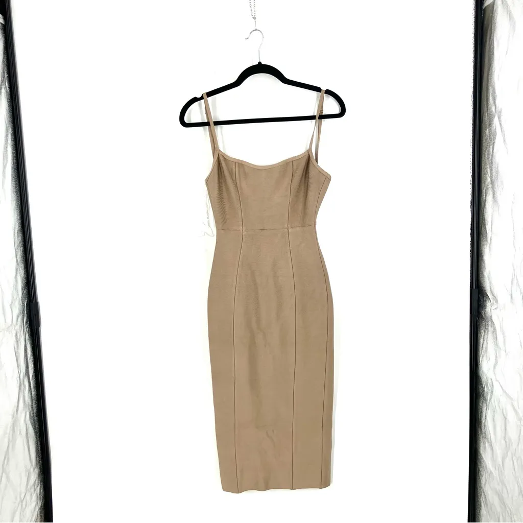 House of CB ENIDA Stone Backless Midi Bandage Dress - Image 3