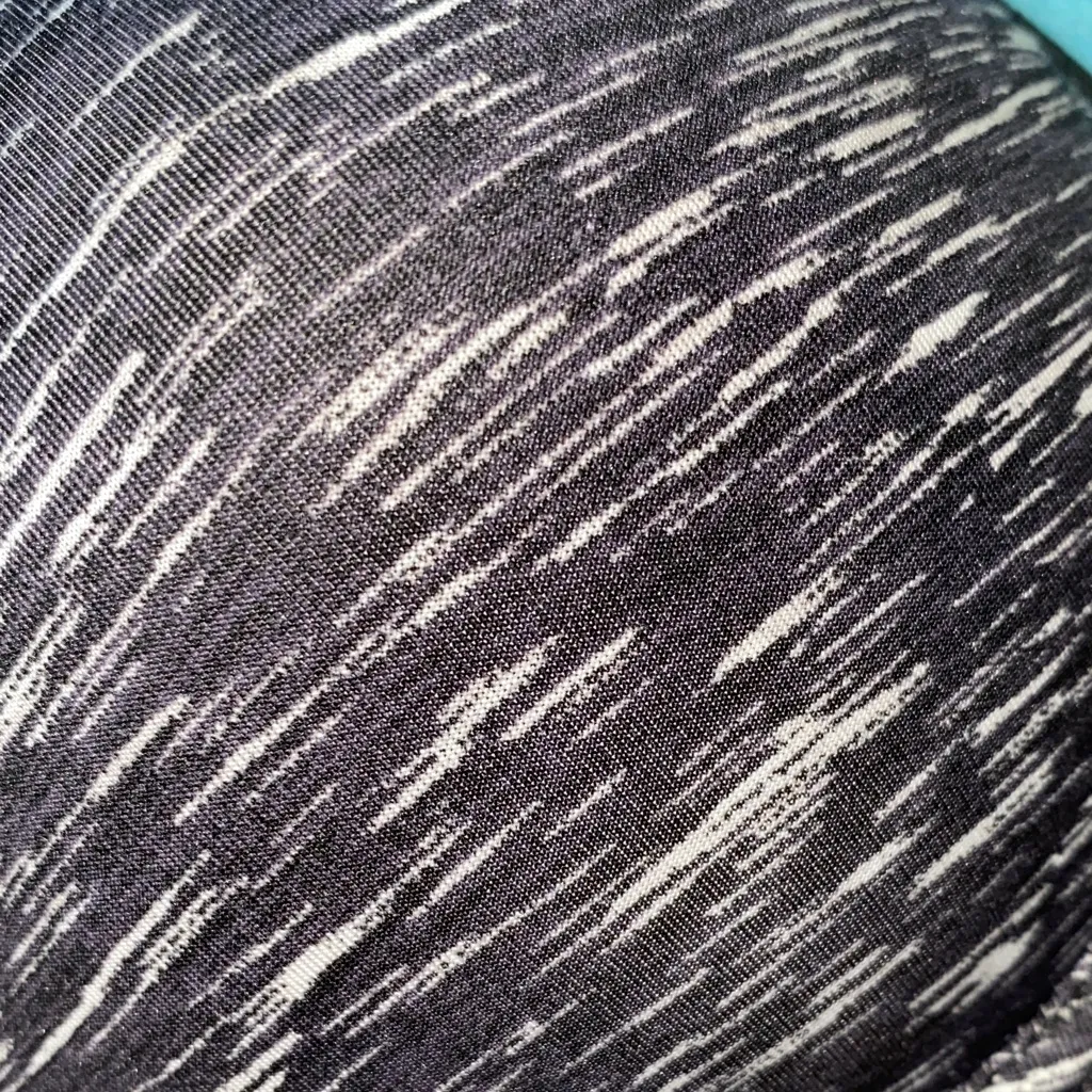 U.S. POLO ASSN. sports bra black gray key hole racer back lightly padded size L - Image 4