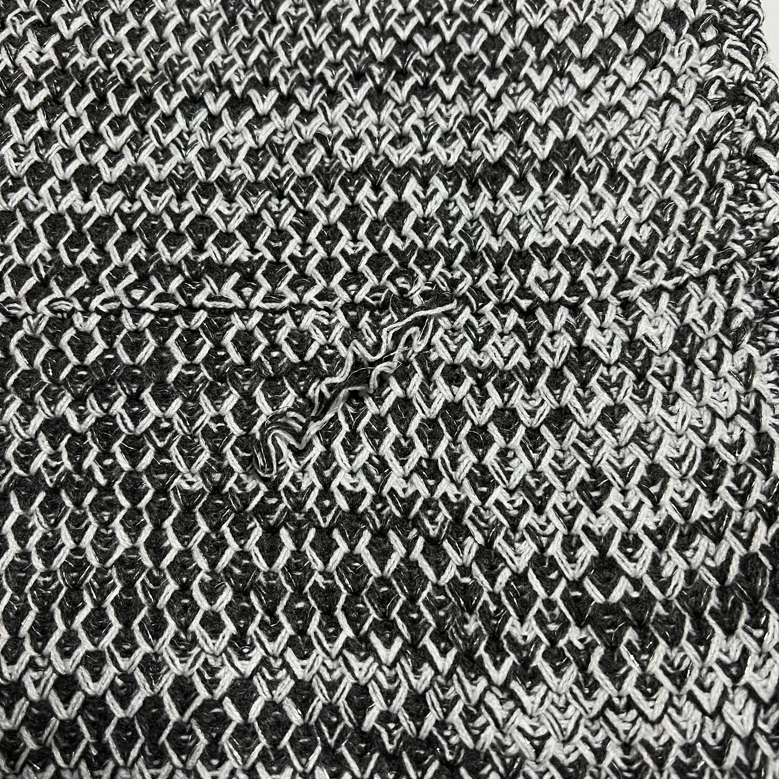 Jaye.e Turtleneck Chunky Knit Sweater Size Small Cozy Winter Minimalist Neutral Gray - Image 8