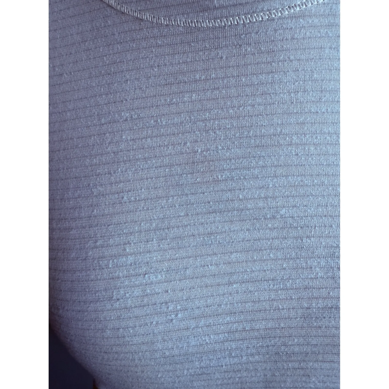 Lululemon White Striped Racerback Tank Top Athletic Workout - Image 4