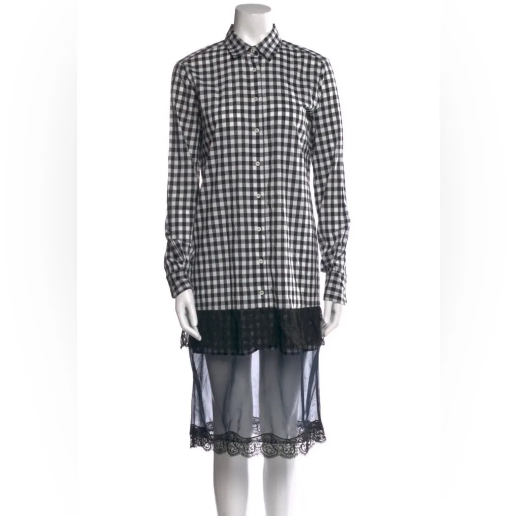 Pinko Plaid Print Knee - Image 2