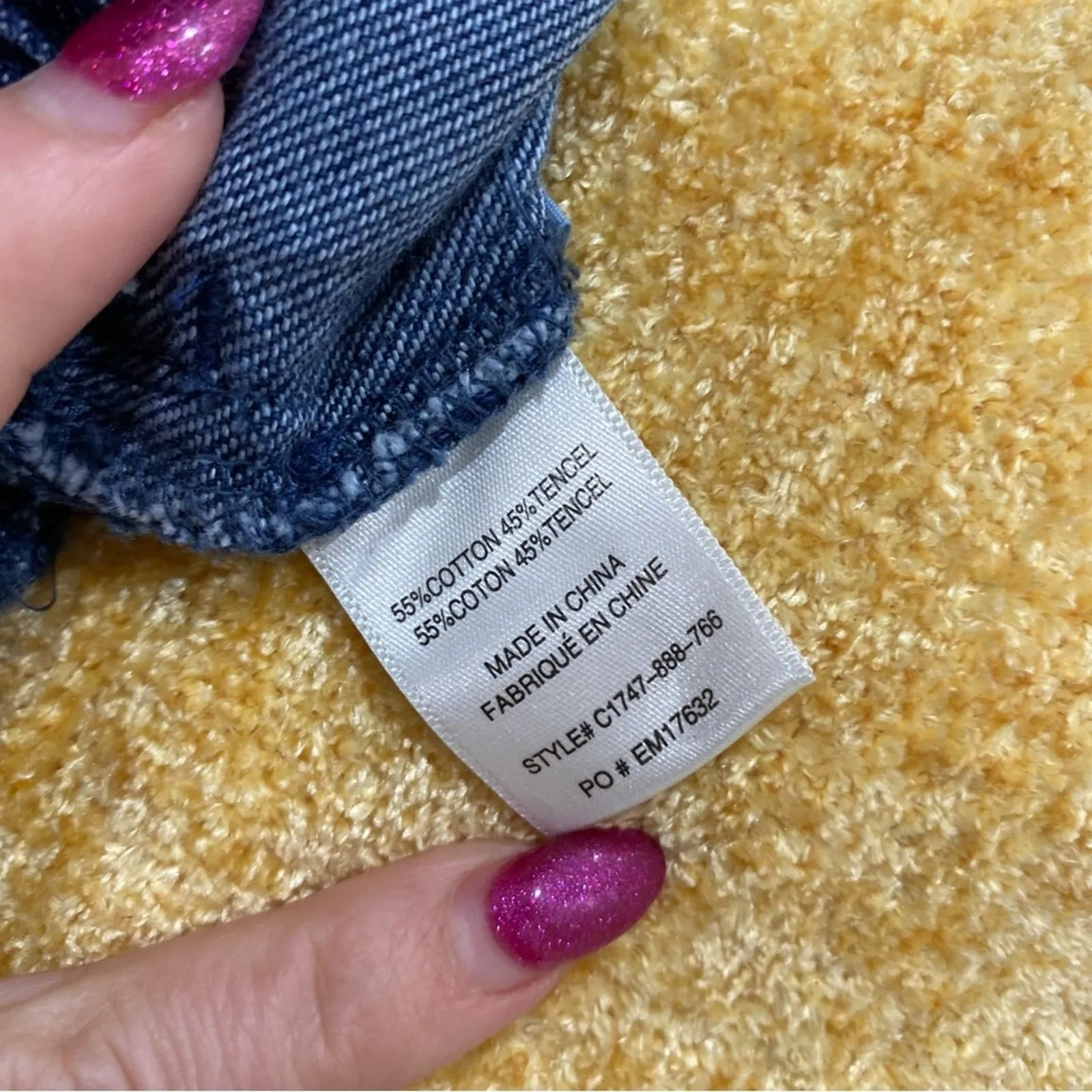 Anthropologie Cloth & Stone Denim Halter Jumpsuit Size XS Chambray Romper - Image 9