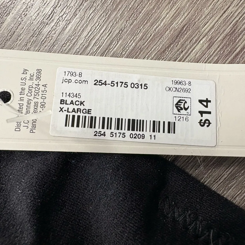 Ambrielle Classic Black Bandeau Size XL - Image 3