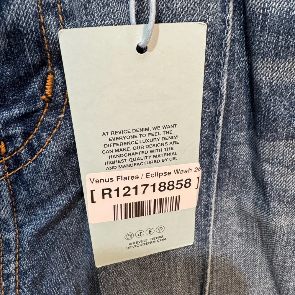 NWT REVICE VENUS‎ FLARES / ECLIPSE WASH sz 26 Run one sz small NWT - Image 9