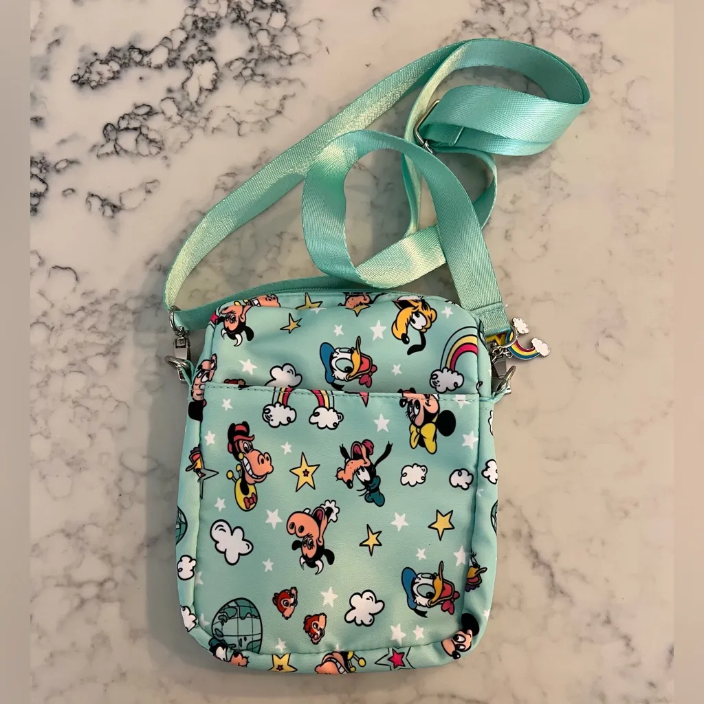 Disney Parks Mickey Mouse & Friends Shoulder Bag Purse Charms NWOT - Image 2