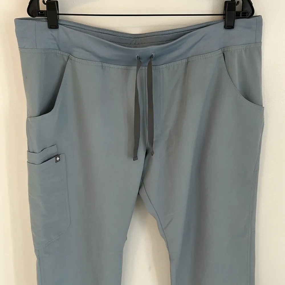 Figs Technical Collection Light Blue Scrub Pants - Image 3