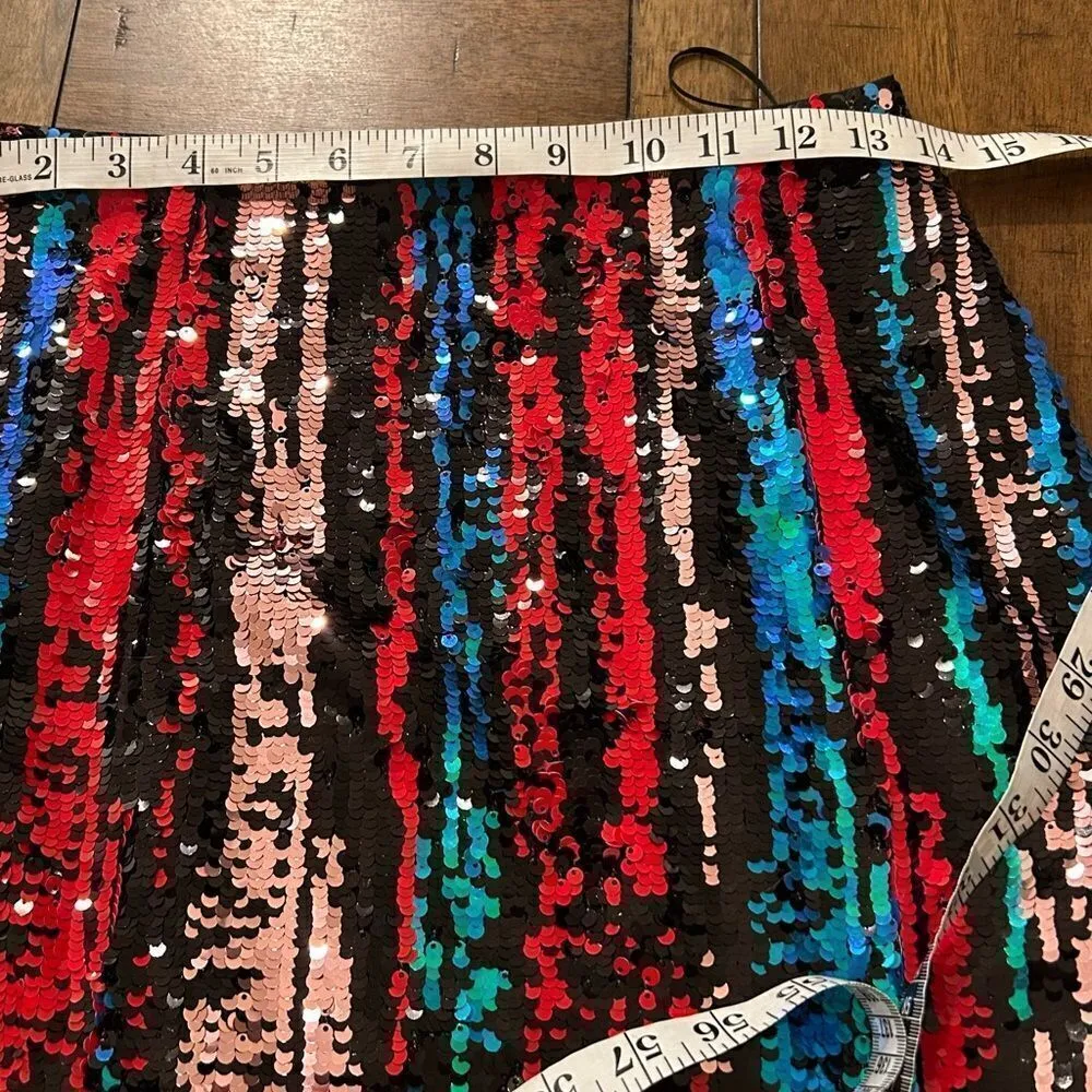 Anthropologie Dazzler Sequin Skirt by Du Paradis MSRP 228.00 Size XS holiday - Image 15