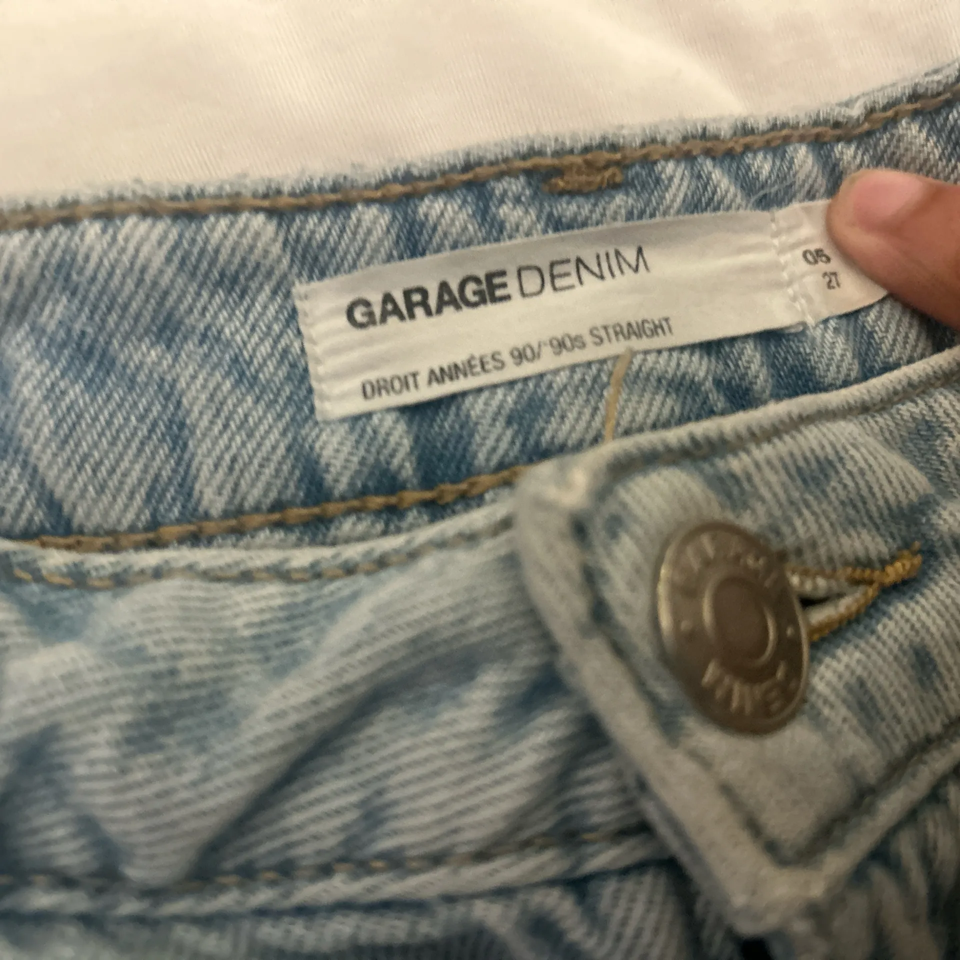 Garage mid rise straight leg jeans  - Image 3