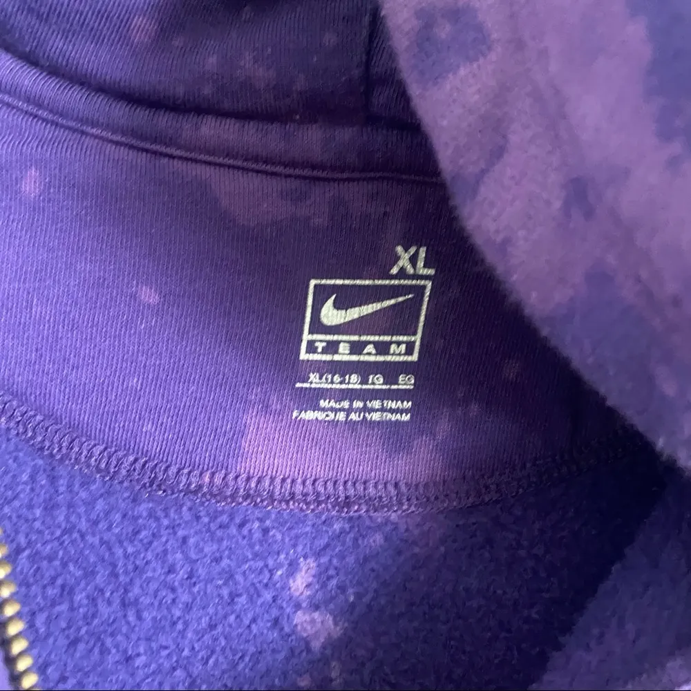 Nike ECU Pirates Bleach Splatter Jacket SZ XL - Image 4