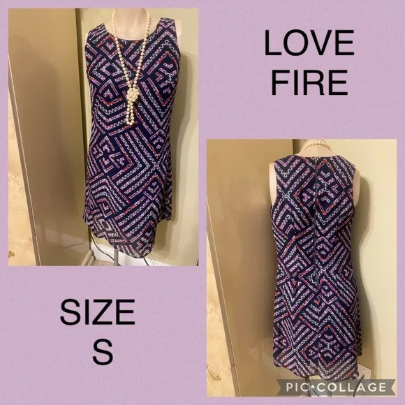 👗LOVE FIRE DRESS SIZE S👗 - Image 2