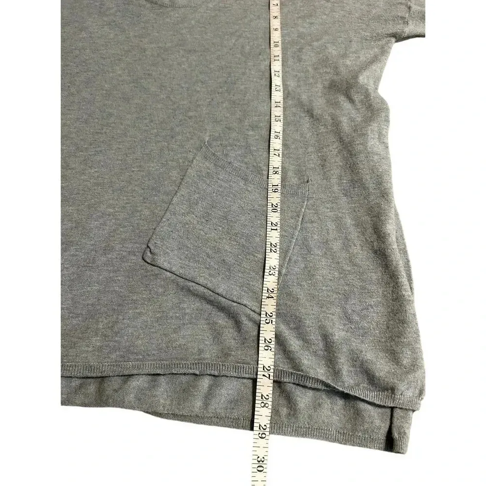 Altar'd State Cotton Blend Scoop Neck Sweater Size S/M Small Blue Pullover - Image 6