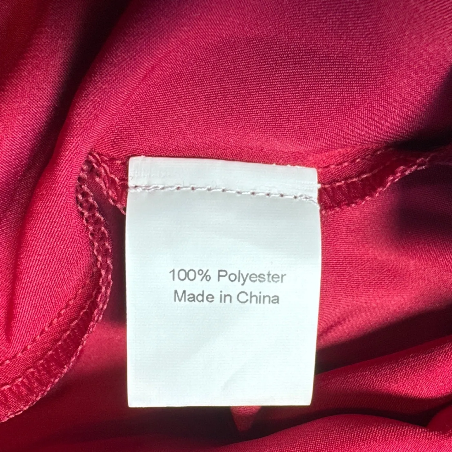 Allegra K Red‎ Lace Trim Slip Dress Lingerie Chemise Sleeveless Small - Image 4