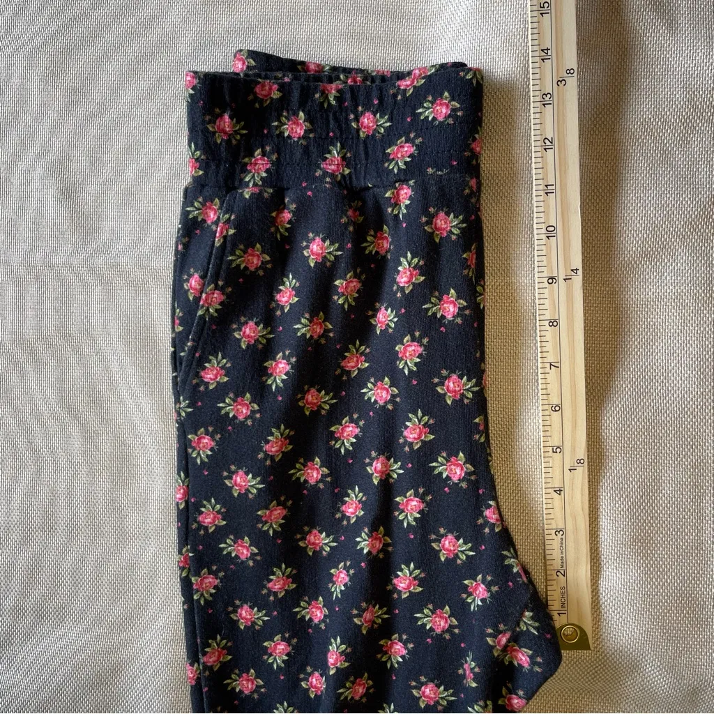 Alice + Olivia Floral Hoodie S & Jogger Pants XS Matching Set Athleisure Lounge - Image 16