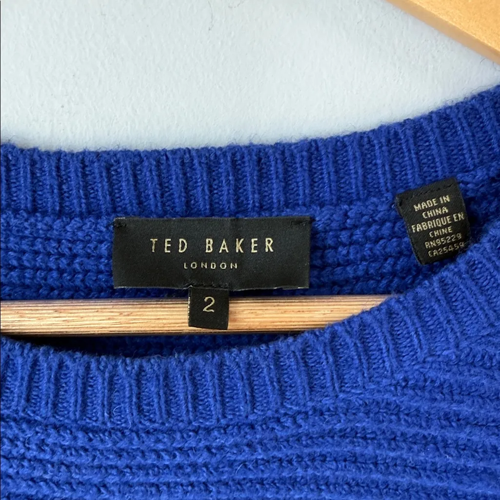 Ted Baker Edenia Peplum Ribbed Sweater - Image 5