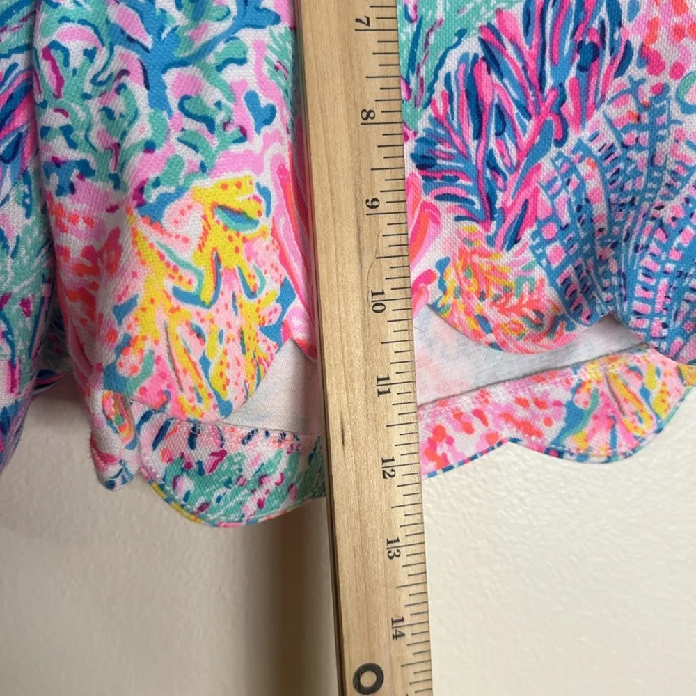 Lilly Pulitzer Buttercup Knit Shorts in multi splashdance print size 2 - Image 5