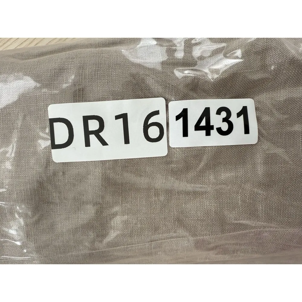 Hirsch & Timber Beige 100% Linen Boho Minimalist Babydoll Maxi Dress Size M Size M - Image 11