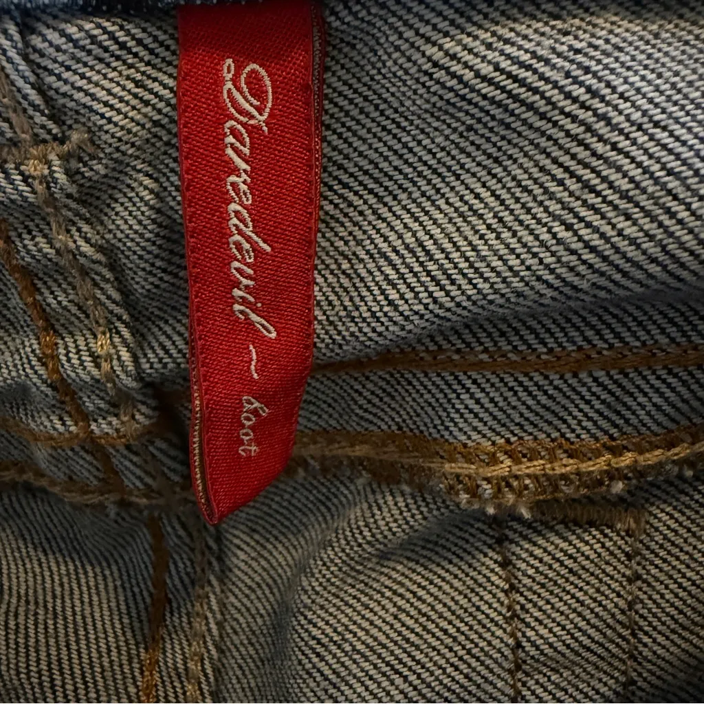 Guess Y2K Daredevil Bootcut Jeans Women’s Size 31 Sequin Back Pockets - Image 10