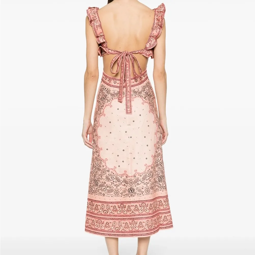 Zimmermann Matchmaker Frilled Mini Dress - Image 4