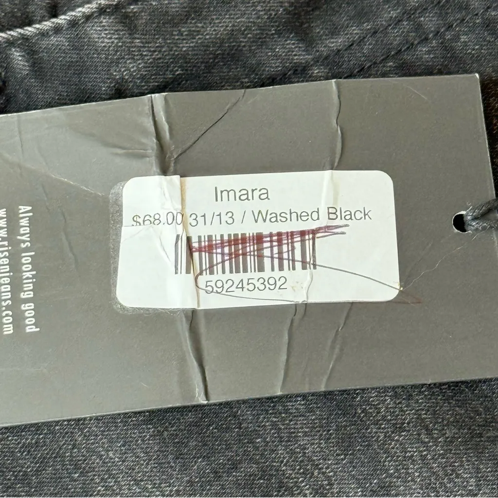 NWT Risen Distressed High Waist Ankle Skinny Black Denim Edgy Jeans size‎ 31 Size undefined - Image 7