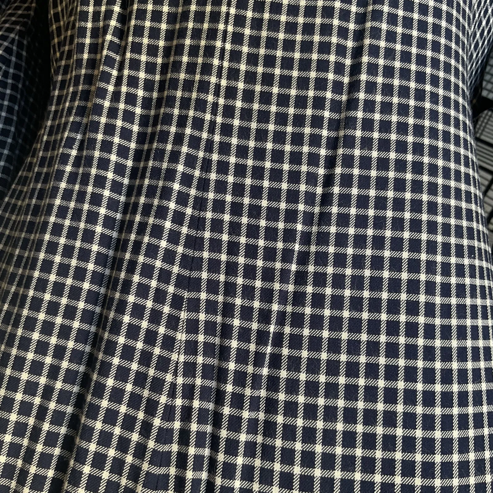 Vintage Lauren Ralph Lauren Navy Check Blazer | Women’s 12 | Made in USA - Image 5