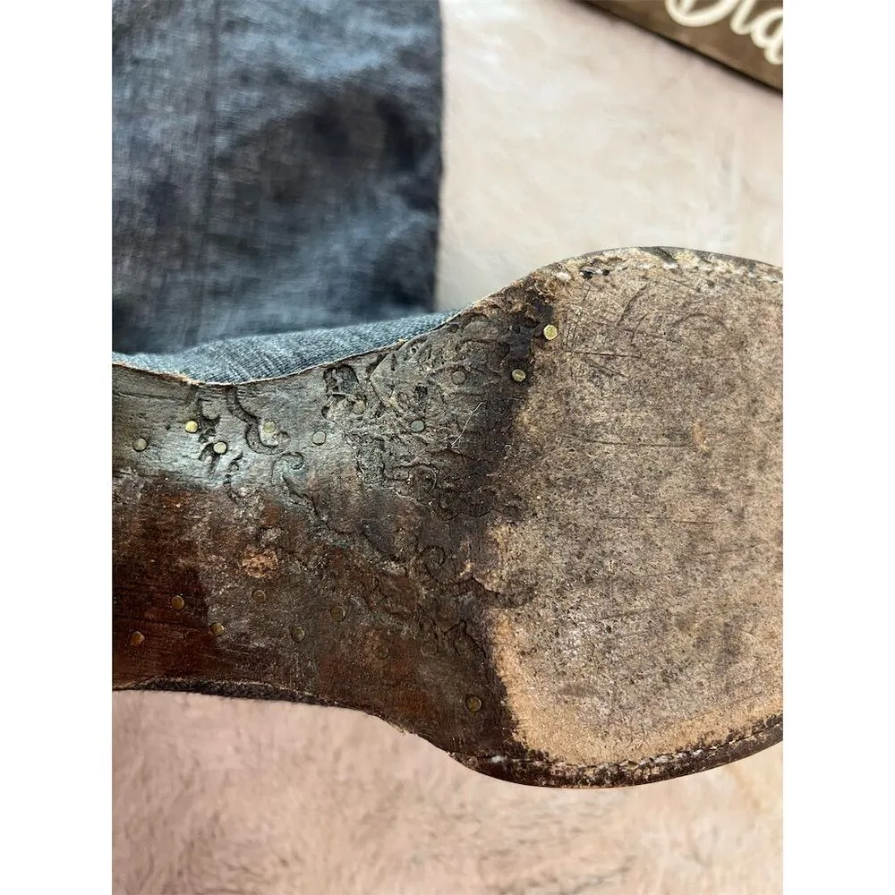 Lane Women's Western Boots Size 8 Gray Mid - Image 16