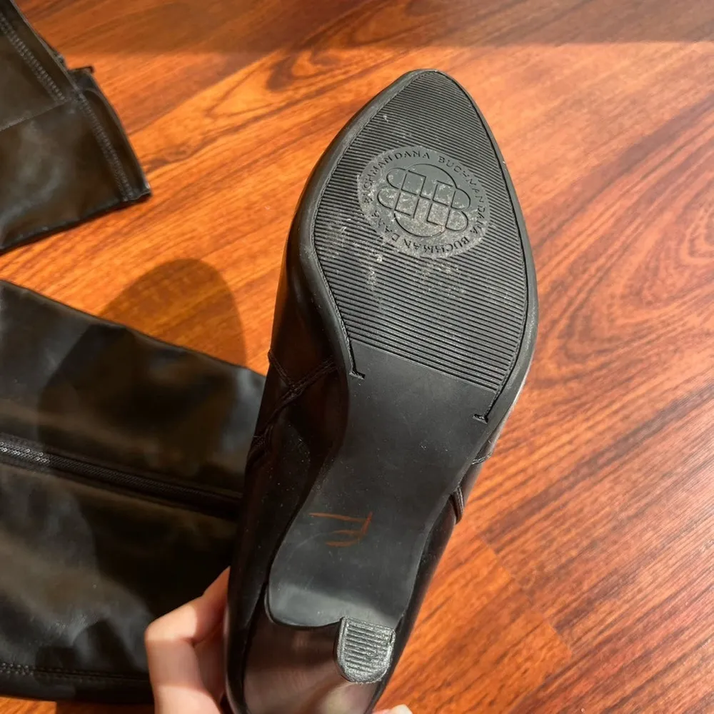 Elegant Black Leather Ankle Boots - Image 4