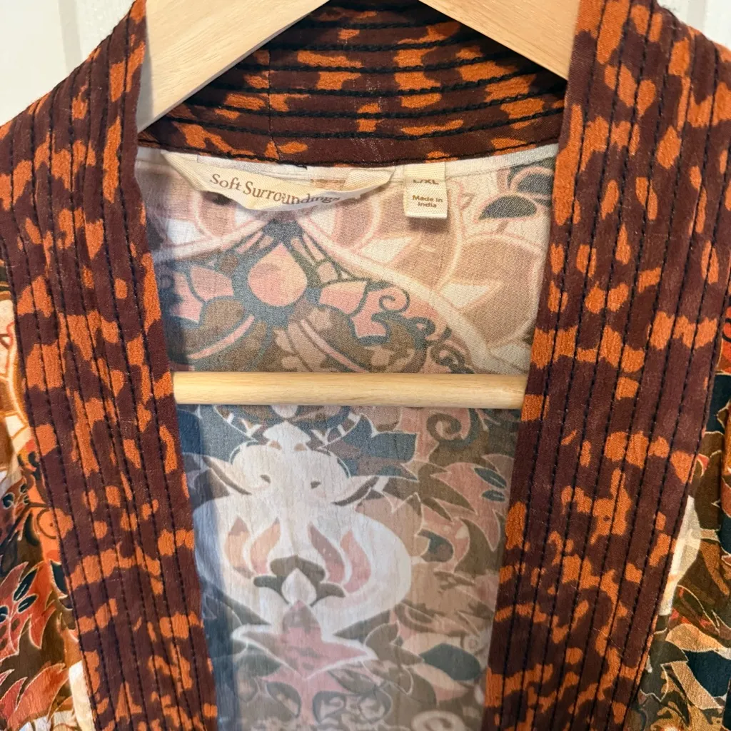 NWOT Soft Surroundings Ariah Kimono Cardigan L/XL Sized - Image 4