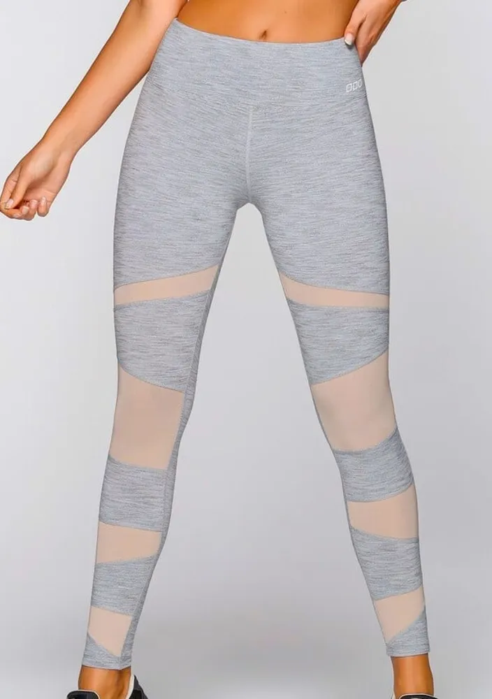 Lorna Jane Core Full Length Light Grey Women’s Activewear Leggings Size Small - Image 1