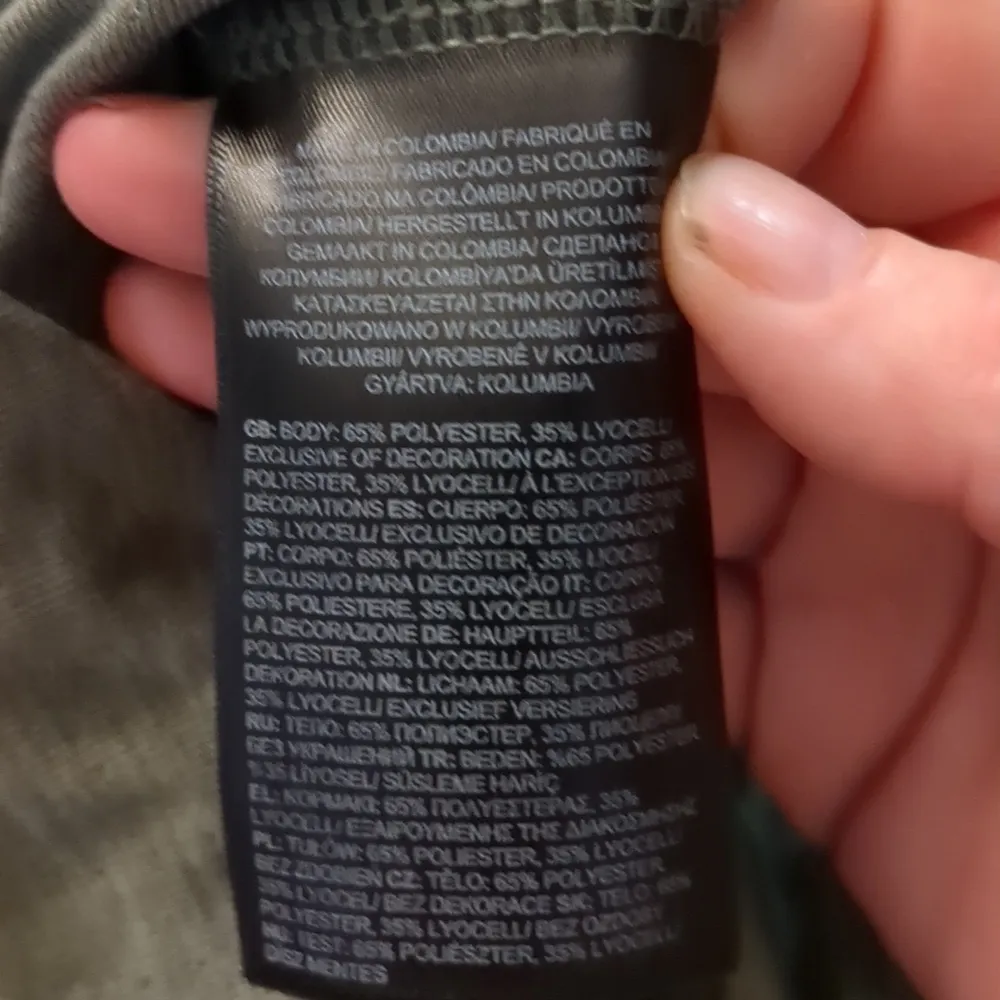 The north face long sleeve green top size medium - Image 5