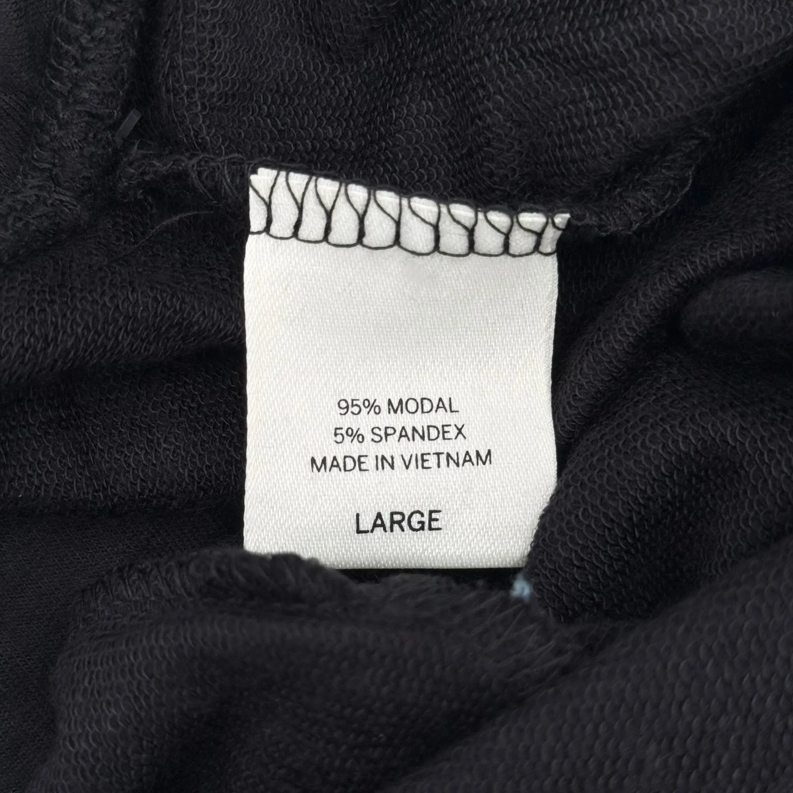 SOMA Ankle Pant SZ Large Regular LLW Divine Terry Black NWT Pajamas Comfy Lounge - Image 11