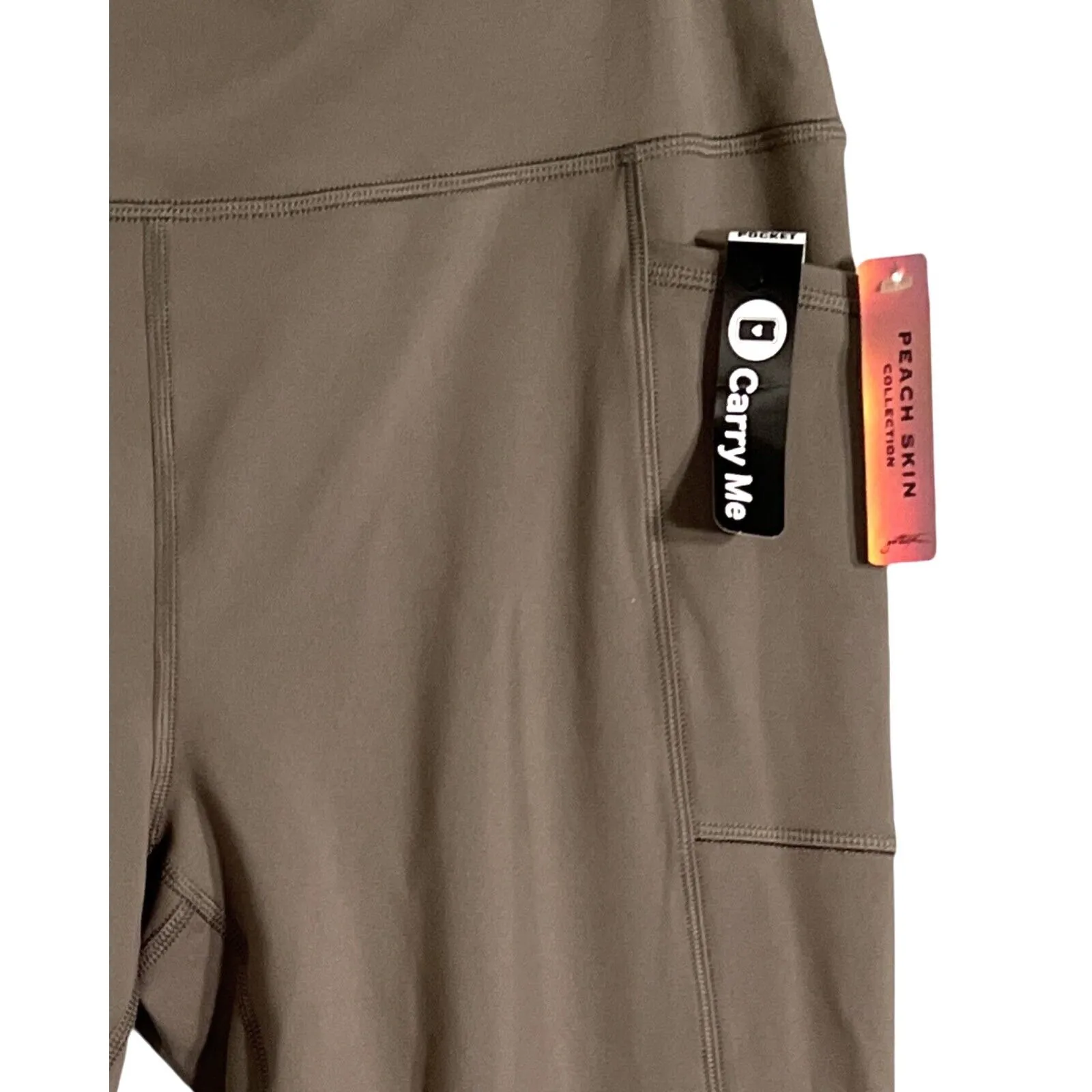 Gottex Womens Athleisure Wear Size XL Beige Top Pants Compression Gym Wear NWT - Image 6