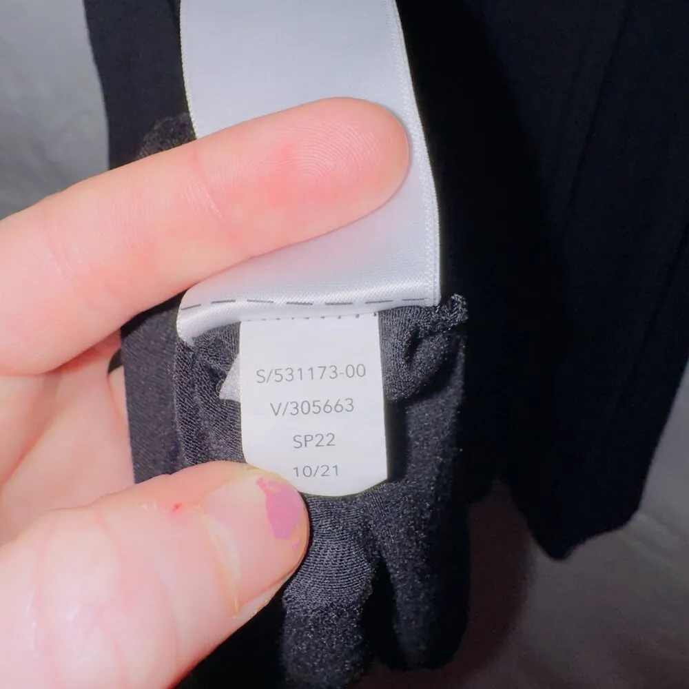 Athleta Santorini Thera Dress in black women's size XS - Image 7