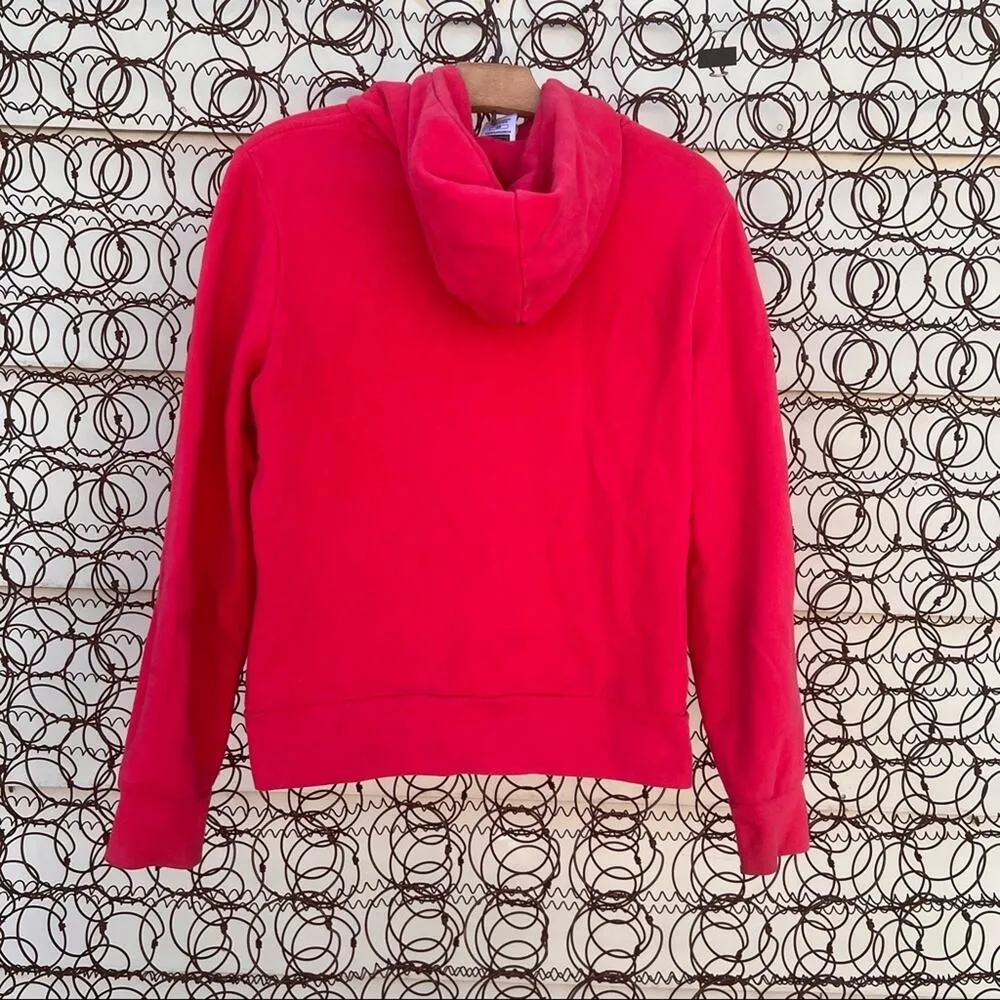 The North Face pink with purple half dome Logo sweatshirt hoodie - Image 3