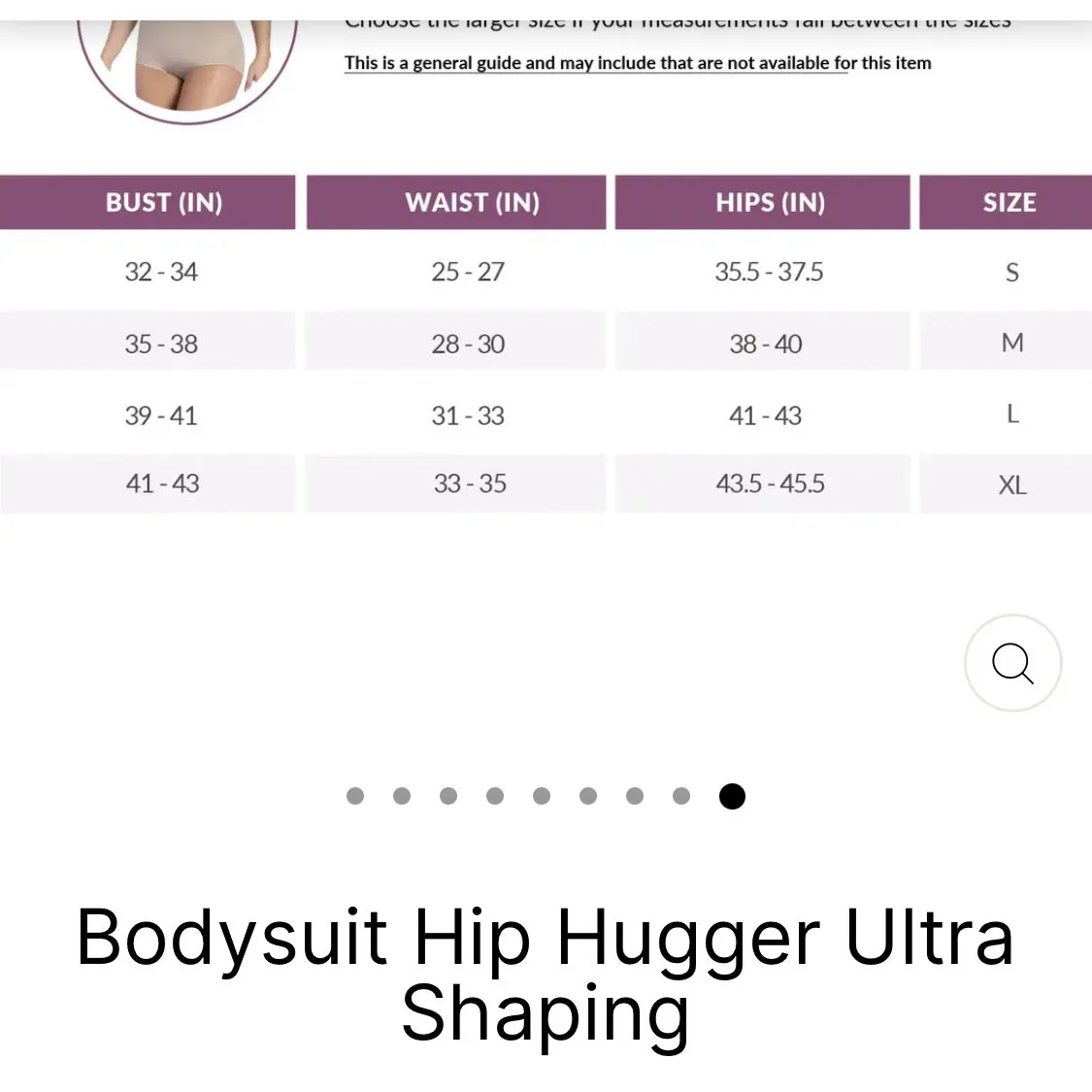 Brand New Curveez 1515 Women's Size XL Ultra Shaping Hip Hugging Bodysuit Nude Tan - Image 7