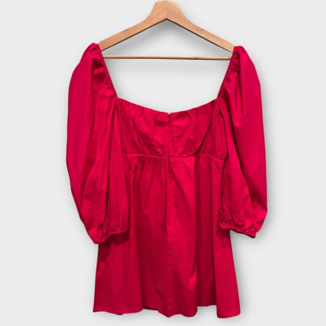 Reformation Farley Dress in Corvette Size 4 - Image 2