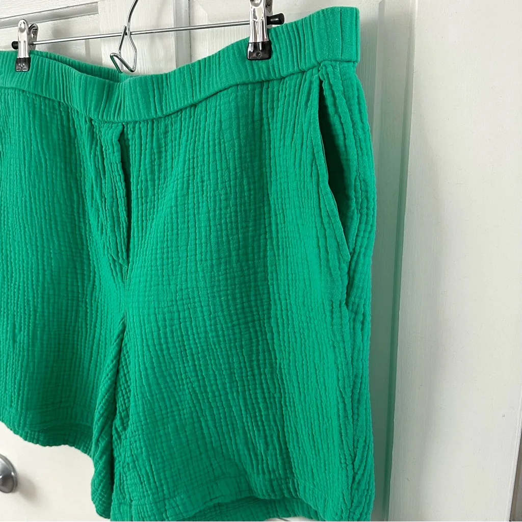 J. Jill Green Cotton Gauze Pull - Image 7