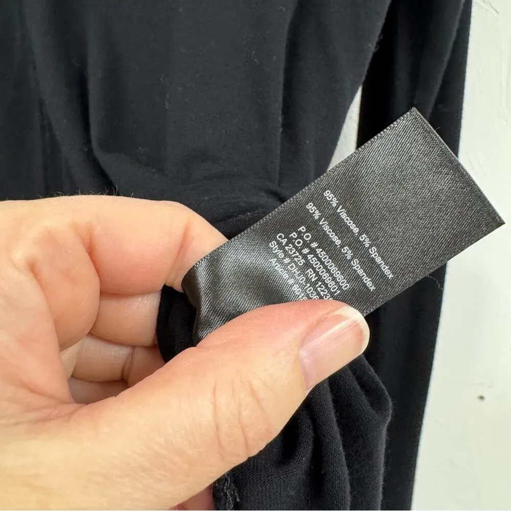 The Group Babaton Black Long Sleeve V Neck Tunic Sweater Womens S Aritzia Casual - Image 8